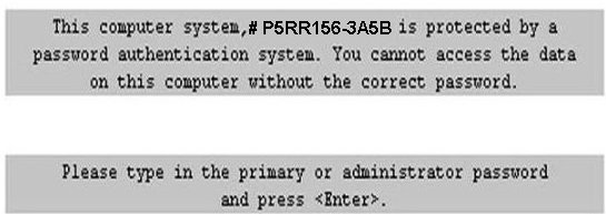 dell 3a5b bios password